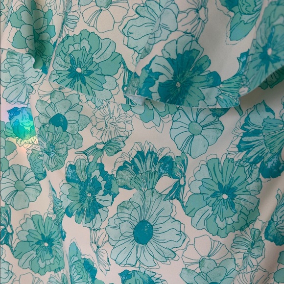 Floral Ruffle One-Piece Swimsuit - Picture 3 of 10